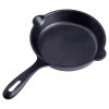 6.5"& 10" Preseasoned Cast Iron Skillet Set