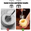 2pcs Apple Corer Tool 304 Stainless Steel Multifunction Apple Pear Core Separator Kitchen Tool; Easy To Use Durable Apple Corer Remover