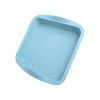 1pc Square Silicone Cake Pan Wave Pattern Toast Bread Baking Pan Easy To Wash High Temperature Resistant Oven Silicone Cake Mold