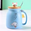 Cartoon Cat Ceramic Coffee Mug