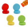 4Pcs Colored Plastic Mason Jar Lids Fits Ball; Kerr & More; Leak-Proof Storage Caps For Mason; Canning Jars